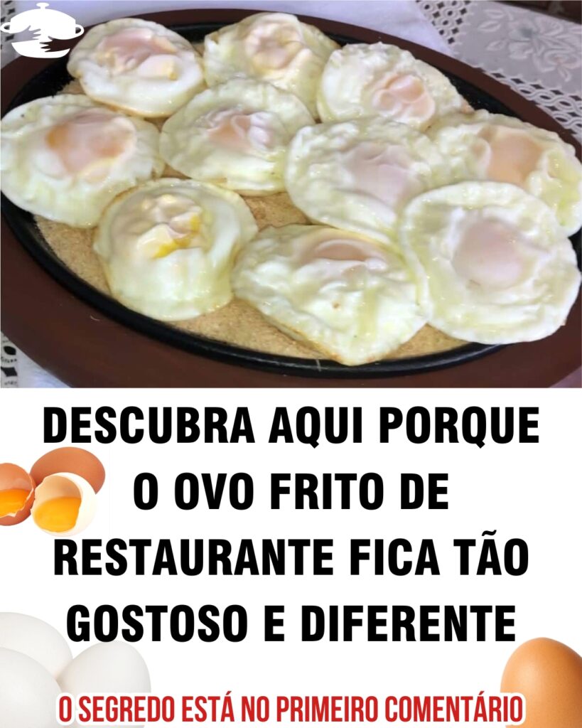 Ovo Frito de Restaurante