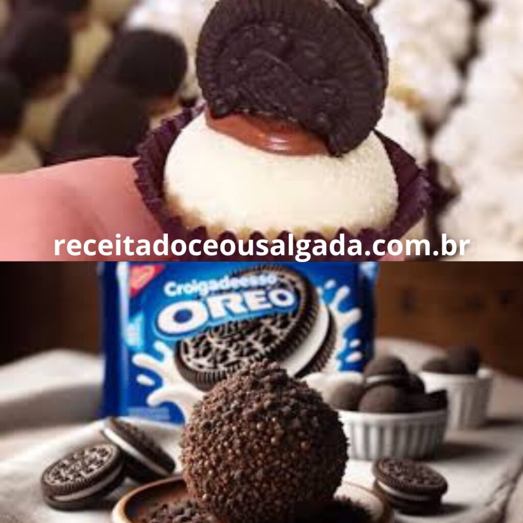 Receita Brigadeiro de Oreo