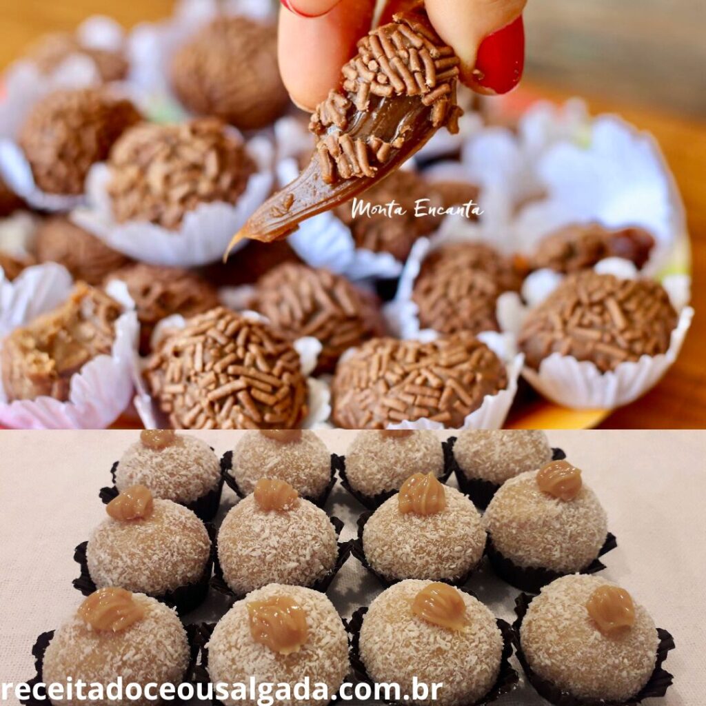 Receita de Brigadeiro de Doce de Leite